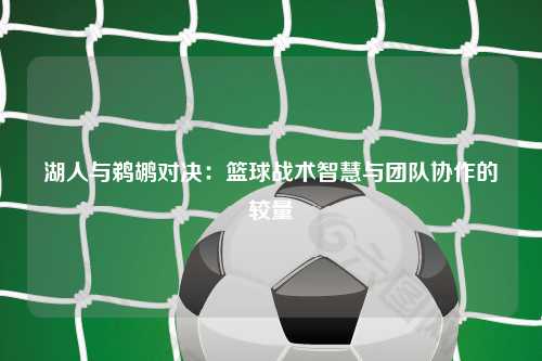 湖人与鹈鹕对决：篮球战术智慧与团队协作的较量